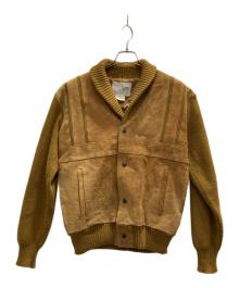 BOUVY（ブーヴィ）の古着「スエードジャケット」｜ブラウン