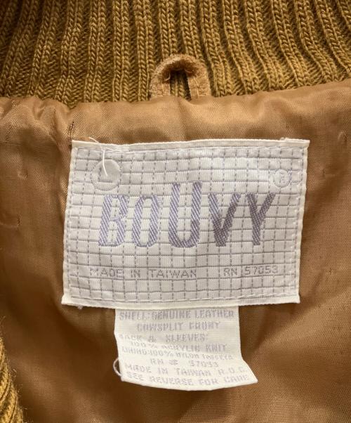 BOUVY（ブーヴィ）BOUVY (ブーヴィ) スエードジャケット ブラウン サイズ:Lの古着・服飾アイテム