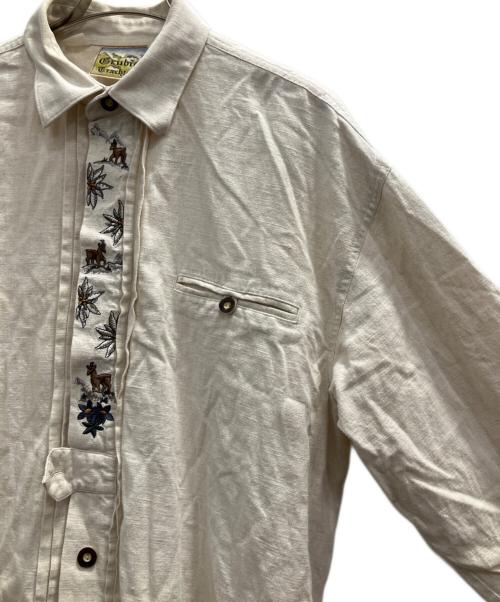 BRUBIG TRACHTEN（グルービヒ トラハテン）BRUBIG TRACHTEN (グルービヒ トラハテン) 長袖シャツ ベージュ サイズ:不明の古着・服飾アイテム