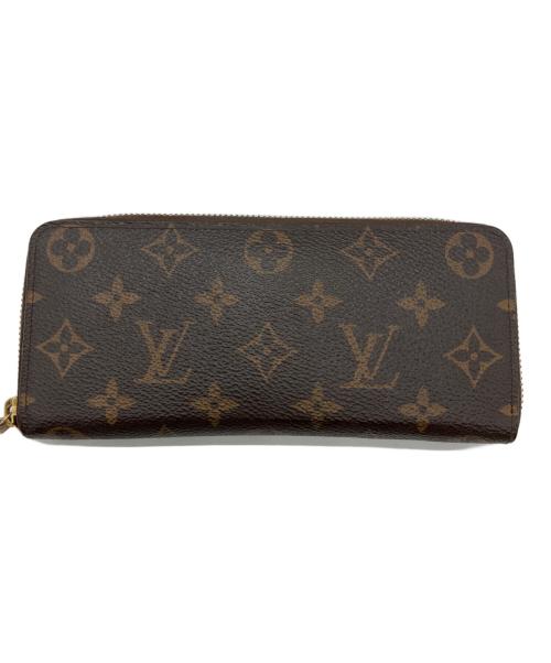 LOUIS VUITTON（ルイ ヴィトン）LOUIS VUITTON (ルイ ヴィトン) モノグラム　ポルトフォイユ・クレマンス ピンク×ブラウンの古着・服飾アイテム