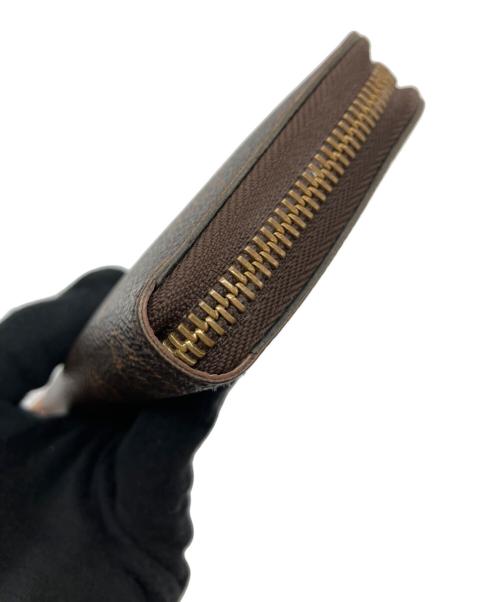 LOUIS VUITTON（ルイ ヴィトン）LOUIS VUITTON (ルイ ヴィトン) モノグラム　ポルトフォイユ・クレマンス ピンク×ブラウンの古着・服飾アイテム