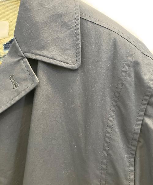 Maison Margiela（メゾンマルジェラ）Maison Margiela (メゾンマルジェラ) デニムジャケットドッキングコート ネイビー×インディゴ サイズ:46の古着・服飾アイテム