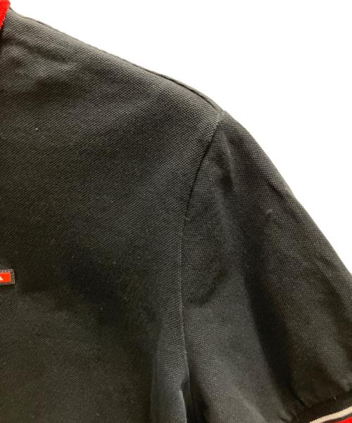 PRADA（プラダ）PRADA (プラダ) ポロシャツ ブラック サイズ:SIZE Lの古着・服飾アイテム