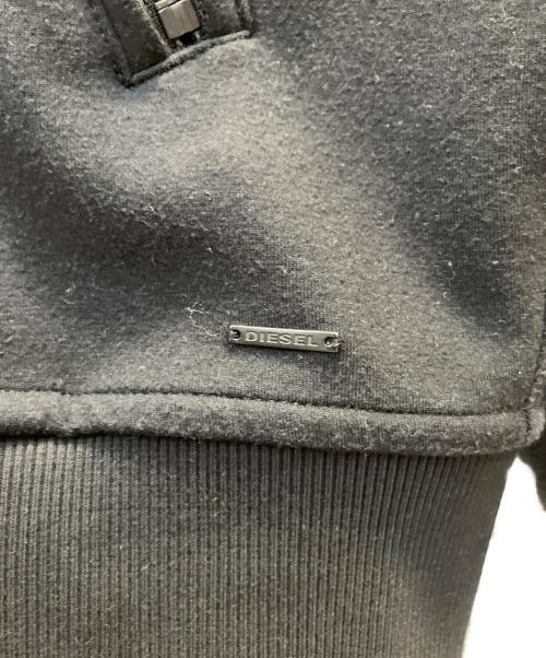DIESEL（ディーゼル）DIESEL (ディーゼル) ブルゾンインターロックファブリック ブラック サイズ:不明の古着・服飾アイテム