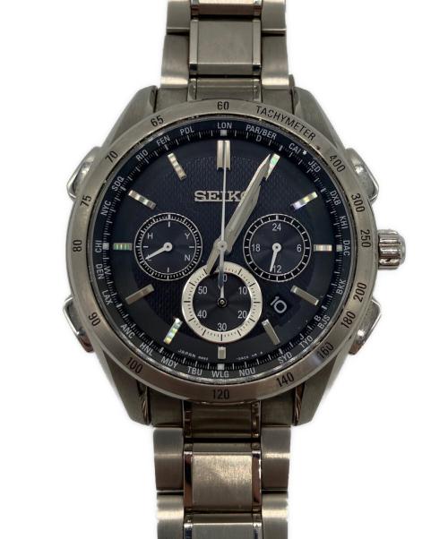 SEIKO（セイコー）SEIKO (セイコー) フライトエキスパート クロノグラフ ソーラー電波 腕時計の古着・服飾アイテム