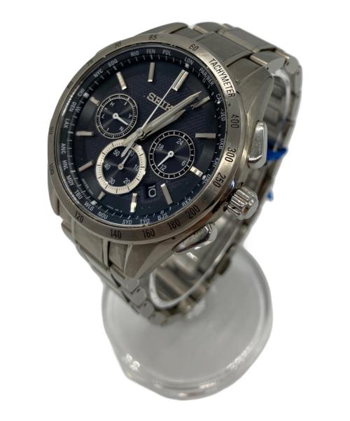 SEIKO（セイコー）SEIKO (セイコー) フライトエキスパート クロノグラフ ソーラー電波 腕時計の古着・服飾アイテム