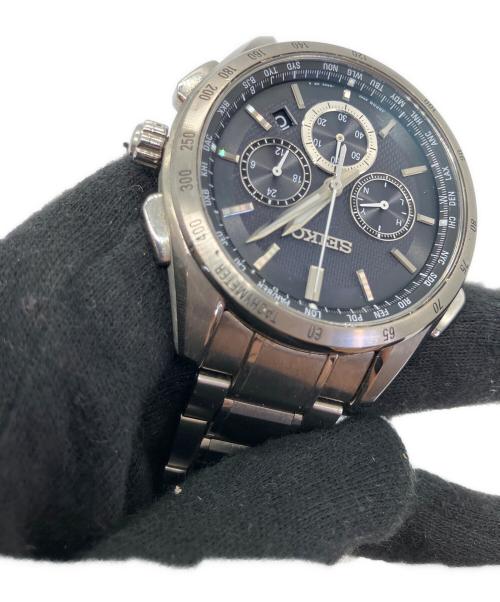 SEIKO（セイコー）SEIKO (セイコー) フライトエキスパート クロノグラフ ソーラー電波 腕時計の古着・服飾アイテム