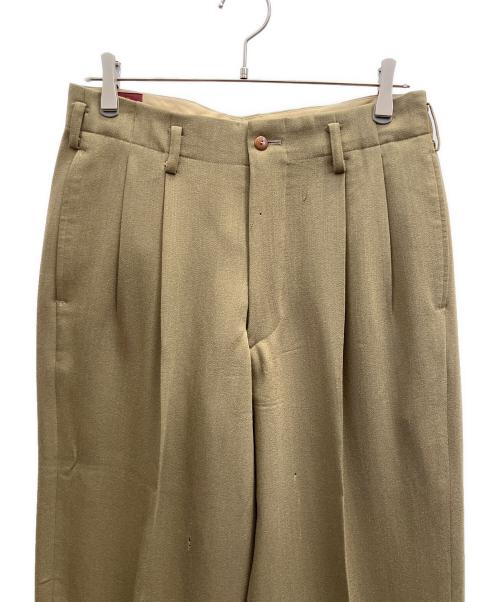 dezert（デザート）dezert (デザート) スラックス オリーブ サイズ:Мの古着・服飾アイテム