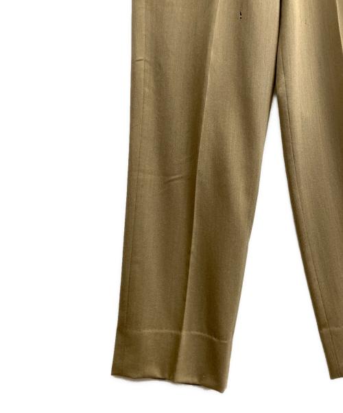 dezert（デザート）dezert (デザート) スラックス オリーブ サイズ:Мの古着・服飾アイテム