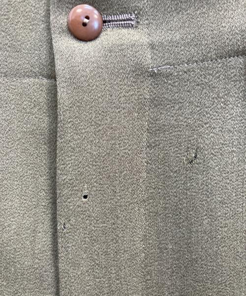 dezert（デザート）dezert (デザート) スラックス オリーブ サイズ:Мの古着・服飾アイテム