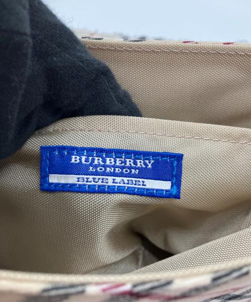 BURBERRY BLUE LABEL（バーバリー ブルー レーベル）BURBERRY BLUE LABEL (バーバリーロンドンブルーレーベル) Burberry Nova Check  ベージュの古着・服飾アイテム