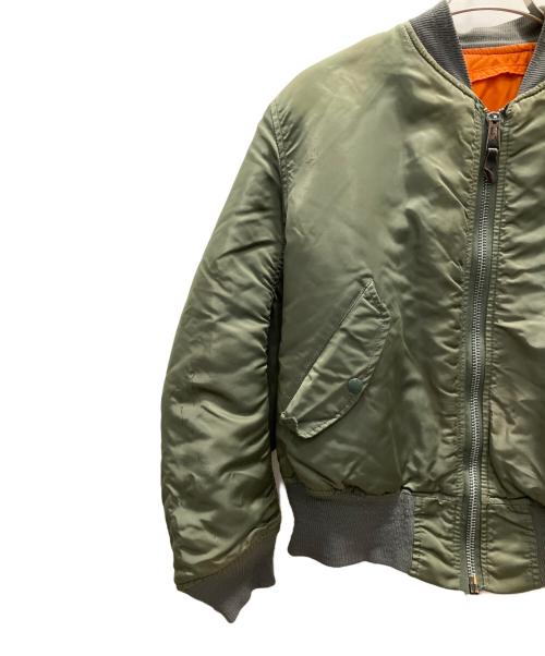 ALPHA（アルファ）ALPHA (アルファ) MA-1ジャケット グリーン サイズ:Мの古着・服飾アイテム