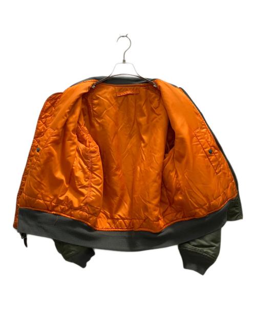 ALPHA（アルファ）ALPHA (アルファ) MA-1ジャケット グリーン サイズ:Мの古着・服飾アイテム