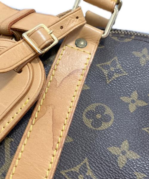 LOUIS VUITTON（ルイ ヴィトン）LOUIS VUITTON (ルイ ヴィトン) キーポル・バンドリエール55ボストンバッグ ブラウンの古着・服飾アイテム