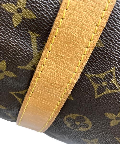LOUIS VUITTON（ルイ ヴィトン）LOUIS VUITTON (ルイ ヴィトン) キーポル・バンドリエール55ボストンバッグ ブラウンの古着・服飾アイテム
