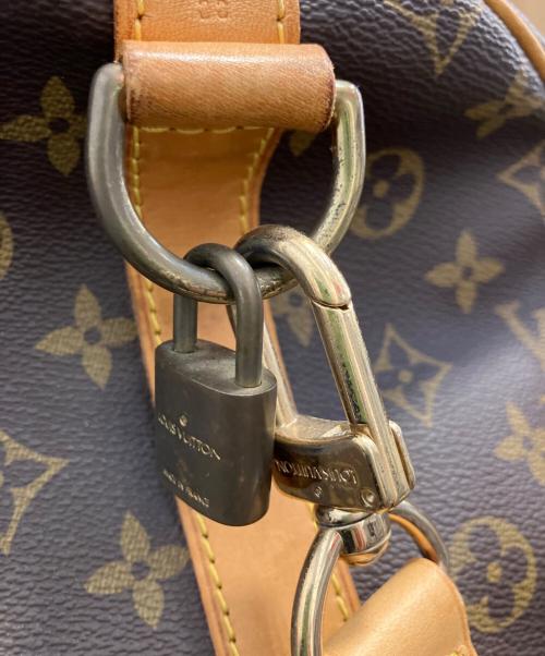 LOUIS VUITTON（ルイ ヴィトン）LOUIS VUITTON (ルイ ヴィトン) キーポル・バンドリエール55ボストンバッグ ブラウンの古着・服飾アイテム