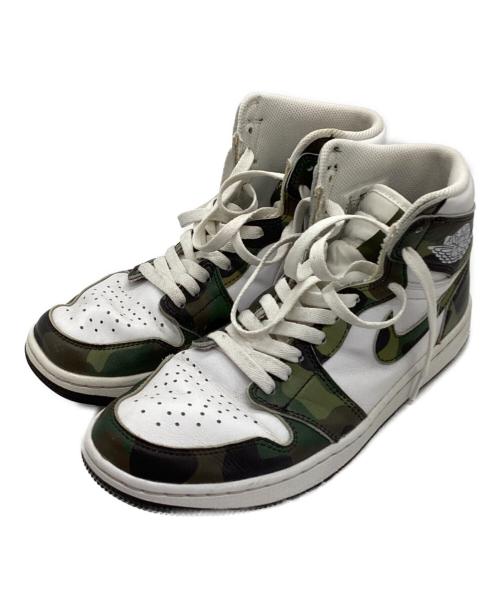 NIKE（ナイキ）NIKE (ナイキ) ゴルフシューズ グリーン×ホワイト サイズ: 68.5cmの古着・服飾アイテム