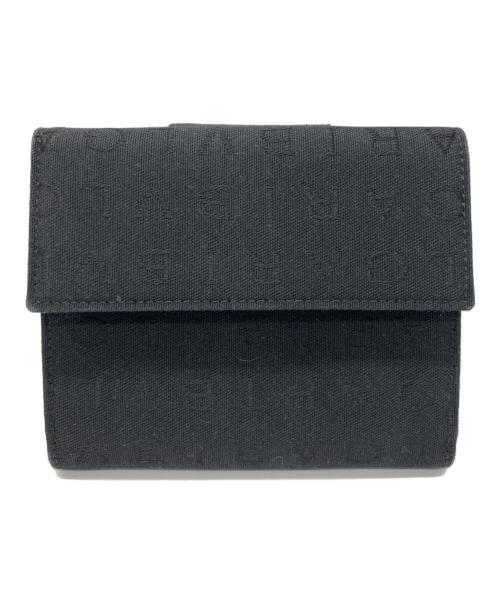 BVLGARI（ブルガリ）BVLGARI (ブルガリ) 2つ折り財布 ブラックの古着・服飾アイテム