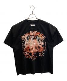 doublet（ダブレット）の古着「チャイニーズニューイヤーTシャツ」｜ブラック