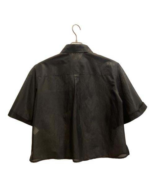 TOGA PULLA（トーガ プルラ）TOGA PULLA (トーガ プルラ) メッシュシャツ ブラック サイズ:SIZE 38の古着・服飾アイテム