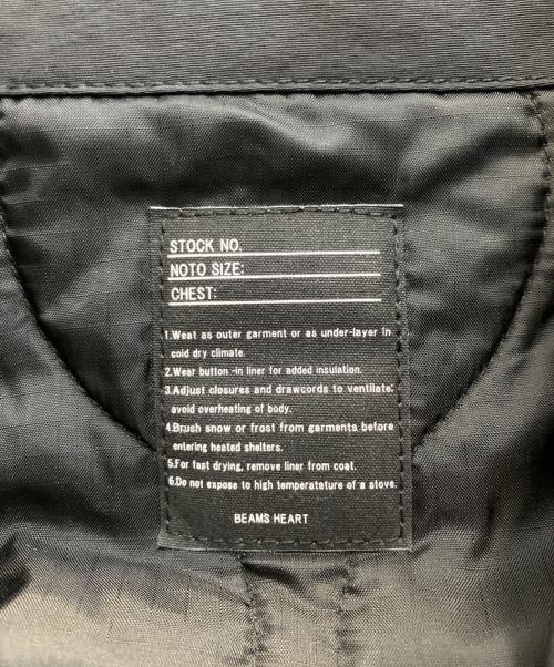 BEAMS HEART（ビームスハート）BEAMS HEART (ビームスハート) ライナー付モッズコート ネイビー サイズ:Ｓの古着・服飾アイテム