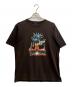 TIMESCAN（タイムスキャン）の古着「半袖Tシャツ」｜ブラウン