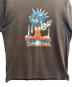 中古・古着 TIMESCAN (タイムスキャン) 半袖Tシャツ ブラウン サイズ:XL：5000円