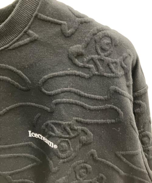 ICE CREAM（アイスクリーム）ICE CREAM (アイスクリーム) スウェット ブラック サイズ:フリーの古着・服飾アイテム