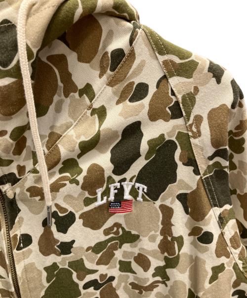 Lafayette（ラファイエット）Lafayette (ラファイエット) ジップパーカー ブラウン サイズ:Ｌの古着・服飾アイテム