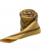 HERMESエルメス）の古着「シルクスカーフ　カレ90　くるみ割り」｜イエロー