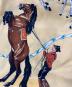 中古・古着 HERMES (エルメス) アンダルシア馬術学校スカーフ イエロー：13000円
