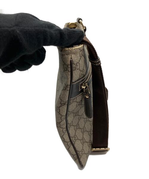 GUCCI（グッチ）GUCCI (グッチ) GGスプリームキャンバス  ブラウンの古着・服飾アイテム