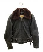 MORGANモーガン）の古着「モーターサイクルジャケット」｜ブラック