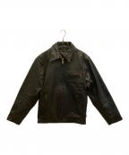 Schottショット）の古着「シングルライダースジャケット」｜ブラック