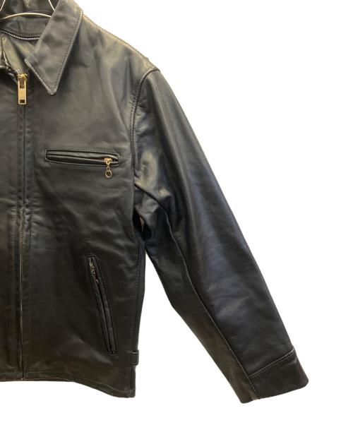 Schott（ショット）Schott (ショット) シングルライダースジャケット ブラック サイズ:Ｓの古着・服飾アイテム