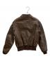 MORGAN (モーガン) A-2フライトジャケット ブラウン サイズ:34：25000円