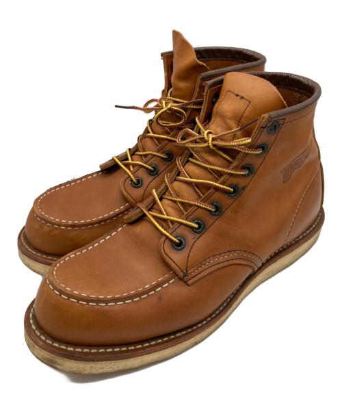 RED WING（レッドウィング）RED WING (レッドウィング) 6-inch Classic Moc ブラウン サイズ:SIZE 26cm Eワイズの古着・服飾アイテム