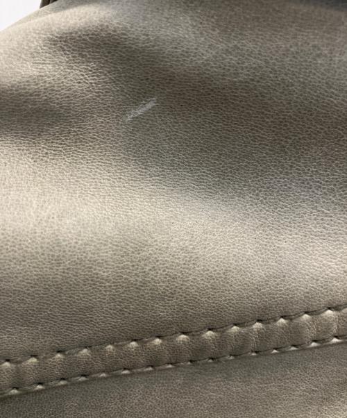 DIESEL（ディーゼル）DIESEL (ディーゼル) レザージャケット グレー サイズ:Ｓの古着・服飾アイテム