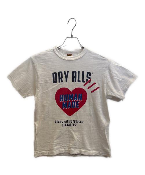 HUMAN MADE（ヒューマンメイド）HUMAN MADE (ヒューマンメイド) 半袖カットソー ホワイト サイズ:Ｓの古着・服飾アイテム