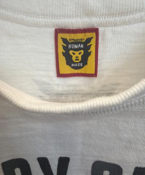 HUMAN MADE（ヒューマンメイド）HUMAN MADE (ヒューマンメイド) DRY ALLS ハート半袖カットソー ホワイト サイズ:Ｓの古着・服飾アイテム