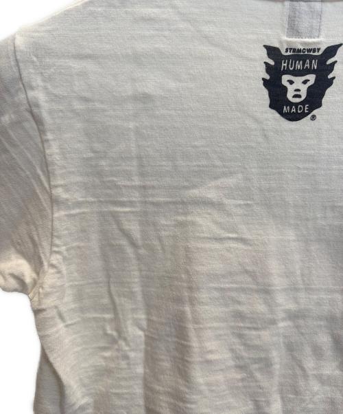 HUMAN MADE（ヒューマンメイド）HUMAN MADE (ヒューマンメイド) DRY ALLS ハート半袖カットソー ホワイト サイズ:Ｓの古着・服飾アイテム