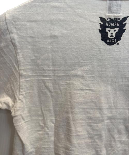 HUMAN MADE（ヒューマンメイド）HUMAN MADE (ヒューマンメイド) 半袖カットソー ホワイト サイズ:Ｓの古着・服飾アイテム