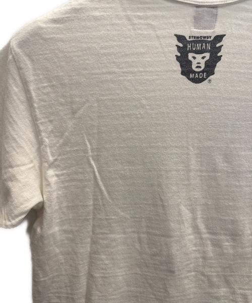 HUMAN MADE（ヒューマンメイド）HUMAN MADE (ヒューマンメイド) 半袖カットソー ホワイト サイズ:Мの古着・服飾アイテム