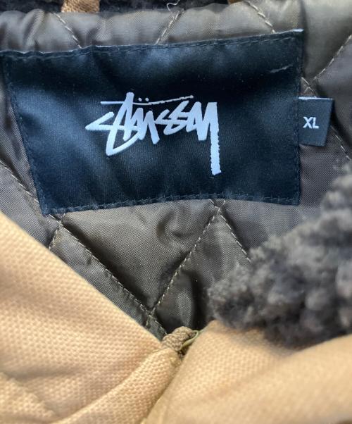 stussy（ステューシー）stussy (ステューシー) アクティブジャケット ブラウン サイズ:XLの古着・服飾アイテム