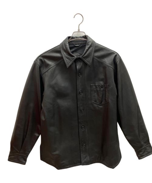 Wind Armor（ウィンドアーマー）Wind Armor (ウィンドアーマー) レザージャケット ブラック サイズ:SIZE Sの古着・服飾アイテム