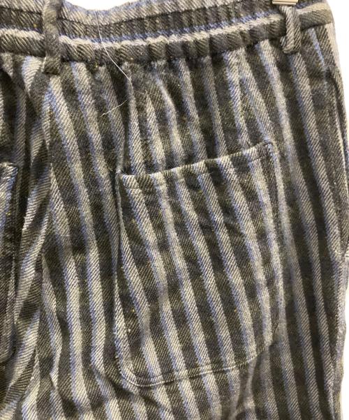 谷吹（ヤブキ）谷吹 (ヤブキ) ウールスラックス マルチカラー サイズ:フリーの古着・服飾アイテム