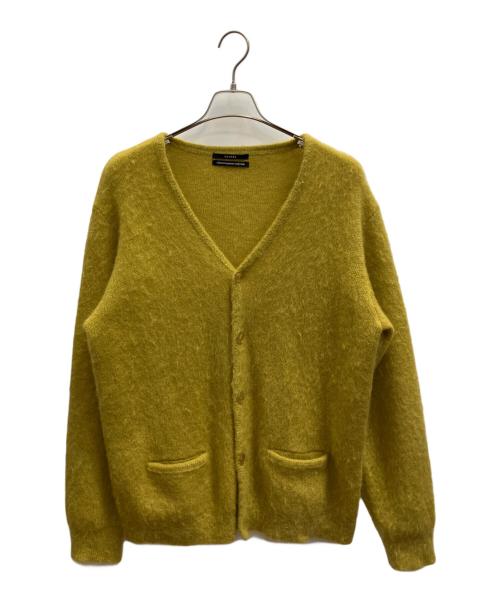 UNUSED（アンユーズド）UNUSED (アンユーズド) 厚手カーディガン マスタード サイズ:3の古着・服飾アイテム