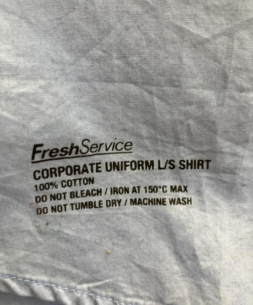 FreshService（フレッシュサービス）FreshService (フレッシュサービス) 長袖シャツ ブルー サイズ:Мの古着・服飾アイテム