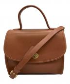 COACHコーチ）の古着「2WAYバッOLD COACH」｜ブラウン