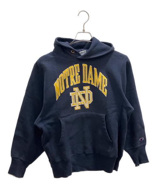 Champion REVERSE WEAVE（チャンピオン リバース ウィーブ）Champion REVERSE WEAVE (チャンピオン リバース ウィーブ) パーカー ネイビー サイズ:Мの古着・服飾アイテム